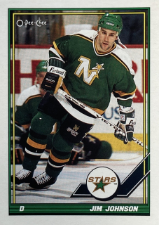 1991-92 O-Pee-Chee #426 Jim Johnson
