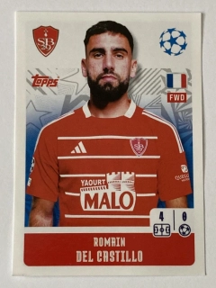 2024/25 Champions League Sticker #377 Romain Del Castillo