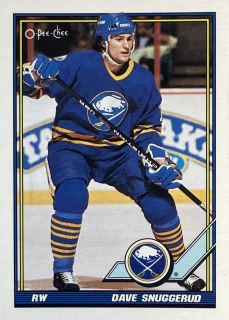 1991-92 O-Pee-Chee #441 Dave Snuggerud