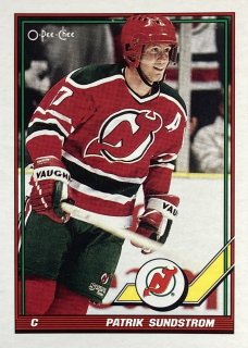 1991-92 O-Pee-Chee #451 Patrik Sundstrom