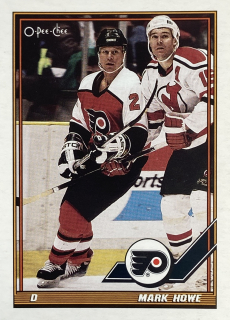 1991-92 O-Pee-Chee #466 Mark Howe