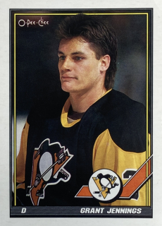 1991-92 O-Pee-Chee #468 Grant Jennings