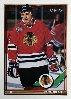 1991-92 O-Pee-Chee #469 Paul Gillis