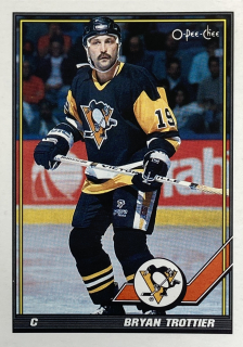 1991-92 O-Pee-Chee #472 Bryan Trottier