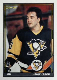 1991-92 O-Pee-Chee #492 Jamie Leach