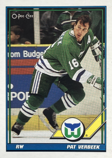 1991-92 O-Pee-Chee #499 Pat Verbeek
