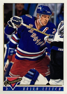 1993-94 Topps Premier #025 Brian Leetch