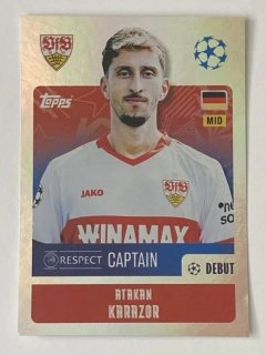 2024/25 Champions League Sticker #380 Atakan Karazor - CAPTAIN