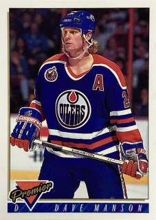 1993-94 Topps Premier #071 Dave Manson