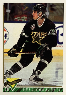 1993-94 Topps Premier #153 Russ Courtnall