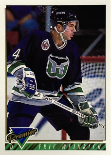 1993-94 Topps Premier #195 Eric Weinrich