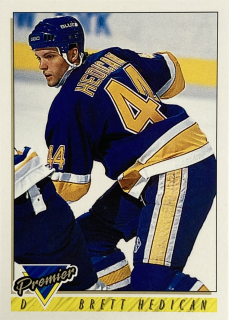 1993-94 Topps Premier #224 Brett Hedican