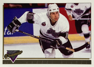 1993-94 Topps Premier #266 Warren Rychel - GOLD