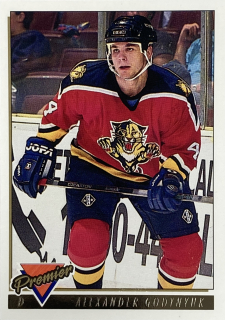 1993-94 Topps Premier #289 Alexander Godynyuk - GOLD