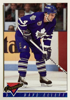 1993-94 Topps Premier #297 Dave Ellett