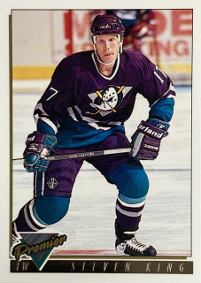 1993-94 Topps Premier #303 Steven King - GOLD