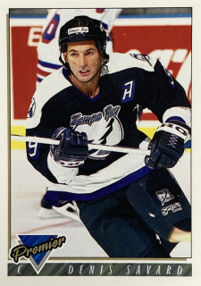 1993-94 Topps Premier #305 Denis Savard