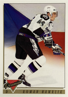 1993-94 Topps Premier #323 Roman Hamrlík - NATIONAL TEAMS