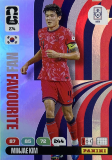 2026 FIFA World Cup #274 Minjae Kim - FAN FAVOURITE [Korea Republic]