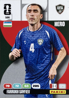 2026 FIFA World Cup #506 Farrukh Sayfiev [Uzbekistan]