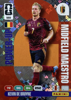2026 FIFA World Cup #569 Kevin De Bruyne - MIDFIELD MAESTRO [Belgium]