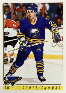 1993-94 Topps Premier #336 Scott Thomas