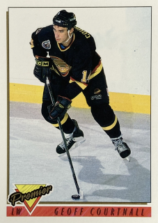 1993-94 Topps Premier #337 Geoff Courtnall