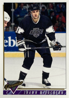 1993-94 Topps Premier #353 Shawn McEachern - GOLD