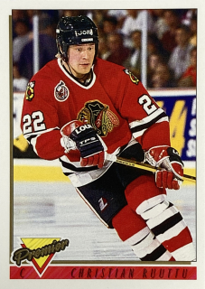 1993-94 Topps Premier #355 Christian Ruuttu