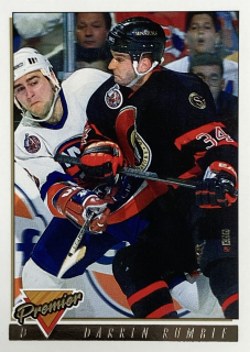 1993-94 Topps Premier #356 Darren Rumble - GOLD