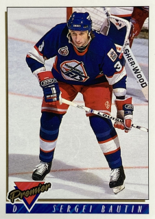 1993-94 Topps Premier #332 Sergei Bautin