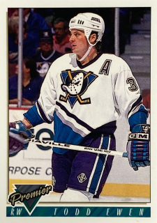 1993-94 Topps Premier #369 Todd Ewen