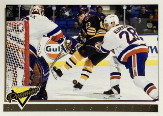 1993-94 Topps Premier #378 Steve Heinze - GOLD