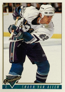 1993-94 Topps Premier #396 Shaun Van Allen