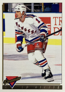 1993-94 Topps Premier #398 Ed Olczyk - GOLD