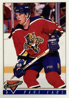 1993-94 Topps Premier #402 Paul Laus