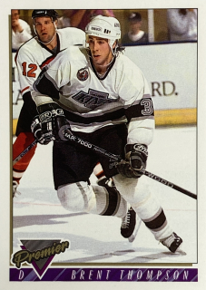 1993-94 Topps Premier #406 Brent Thompson