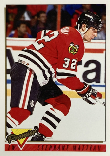 1993-94 Topps Premier #415 Stephane Matteau