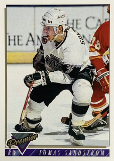 1993-94 Topps Premier #434 Tomas Sandstrom