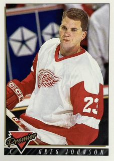 1993-94 Topps Premier #457 Greg Johnson