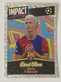 2024/25 Champions League Sticker #416 Dani Olmo - IMPACT SIGNINGS