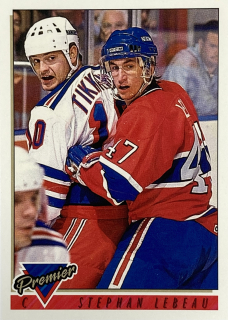 1993-94 Topps Premier #462 Stephan Lebeau