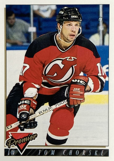1993-94 Topps Premier #524 Tom Chorske