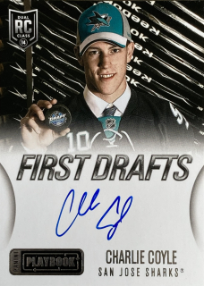 2013-14 Playbook #FD-COY Charlie Coyle - FIRST DRAFTS RC