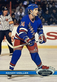 1991-92 Topps Stadium Club #002 Randy Moller