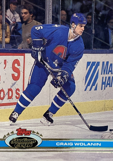 1991-92 Topps Stadium Club #004 Craig Wolanin