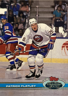 1991-92 Topps Stadium Club #020 Patrick Flatley