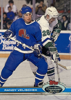 1991-92 Topps Stadium Club #027 Randy Velischek