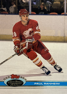 1991-92 Topps Stadium Club #050 Paul Ranheim