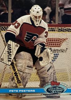 1991-92 Topps Stadium Club #088 Pete Peeters